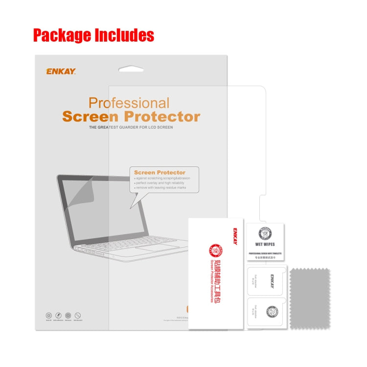 For MacBook Air 13.6 2022/2024  A2681 (M2) / A3113  (M3) ENKAY Hat-Prince Clear HD PET Laptop Screen Protector - Screen Protectors by ENKAY | Online Shopping South Africa | PMC Jewellery | Buy Now Pay Later Mobicred