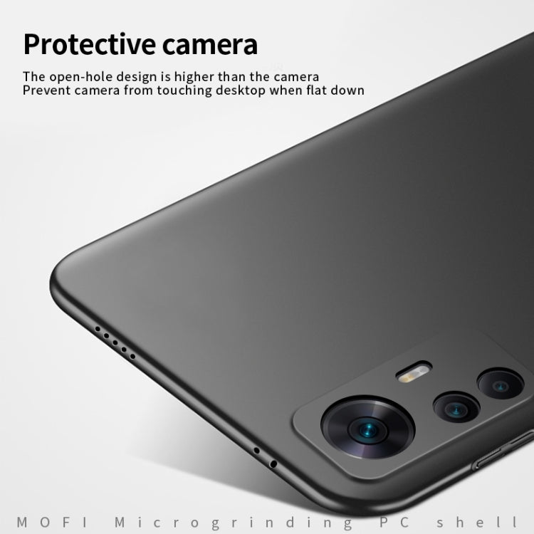 For Xiaomi 12T / Redmi K50 Ultra MOFI Micro Frosted PC Ultra-thin Hard Case(Blue) - free shipping - PMC TechLife - Order now!