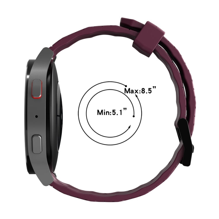 For Amazfit GTS 2 20mm Football Pattern Solid Color Silicone Watch Band(White) - free shipping - PMC TechLife - Order now!
