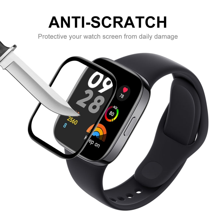 2 PCS For Redmi Watch 3 ENKAY 3D Full Coverage Soft PC Edge + PMMA HD Screen Protector Film - Screen Protector by ENKAY | Online Shopping South Africa | PMC TechLife | Buy Now Pay Later Mobicred