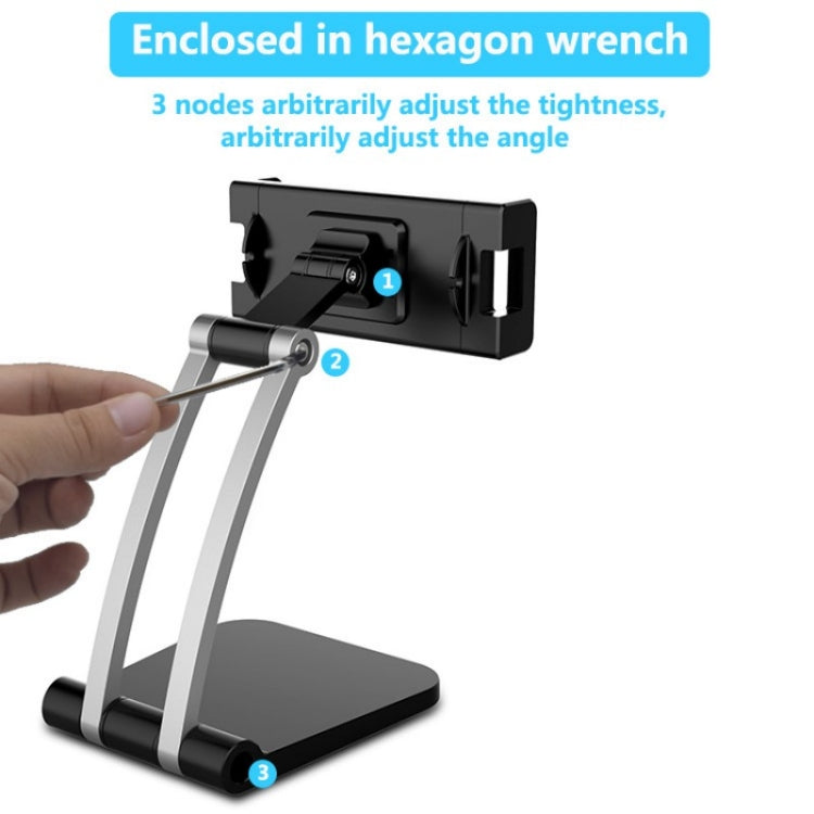 Q010 360 Degree Adjustable Desktop Table Holder - Desktop Holder by PMC TechLife | Online Shopping South Africa | PMC TechLife