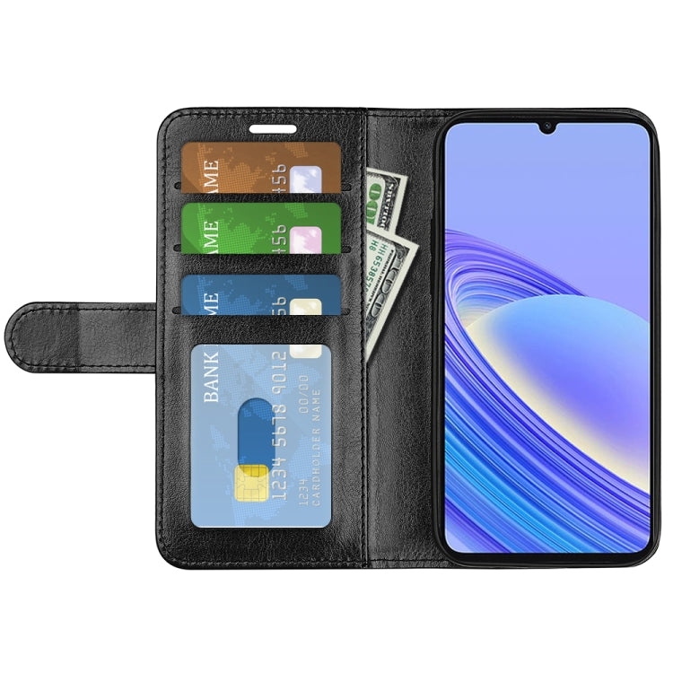 For TCL 40 SE R64 Texture Horizontal Flip Leather Phone Case(Black) - free shipping - PMC TechLife - Order now!