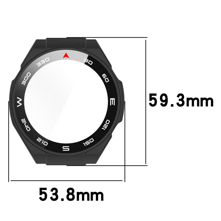 For Huawei Watch Ultimate PC+ Toughened Film Integrated Watch Protective Case(Starlight) - Smart Wear by PMC Jewellery | Online Shopping South Africa | PMC Jewellery
