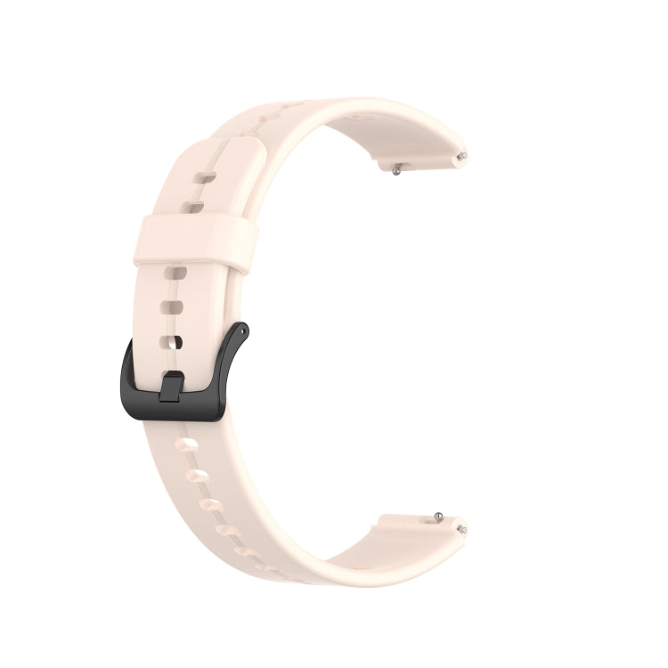 For Huawei Band 7 Solid Color Silicone Watch Band(Pink) - Smart Wear by PMC TechLife | Online Shopping South Africa | PMC TechLife