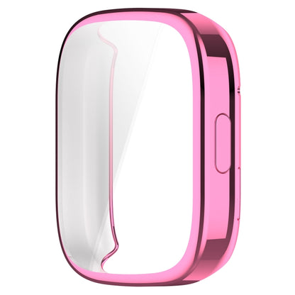 For Redmi Watch 3 TPU Fully Enclosed Watch Protective Case(Pink) - Smart Wear by PMC Jewellery | Online Shopping South Africa | PMC Jewellery