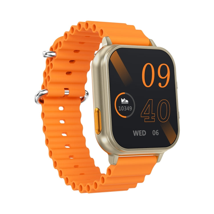 N22 1.96 inch Color Screen Smart Watch,Support Heart Rate Monitoring / Blood Pressure Monitoring / Blood Oxygen Monitoring(Orange) - Smart Watches by PMC Jewellery | Online Shopping South Africa | PMC Jewellery