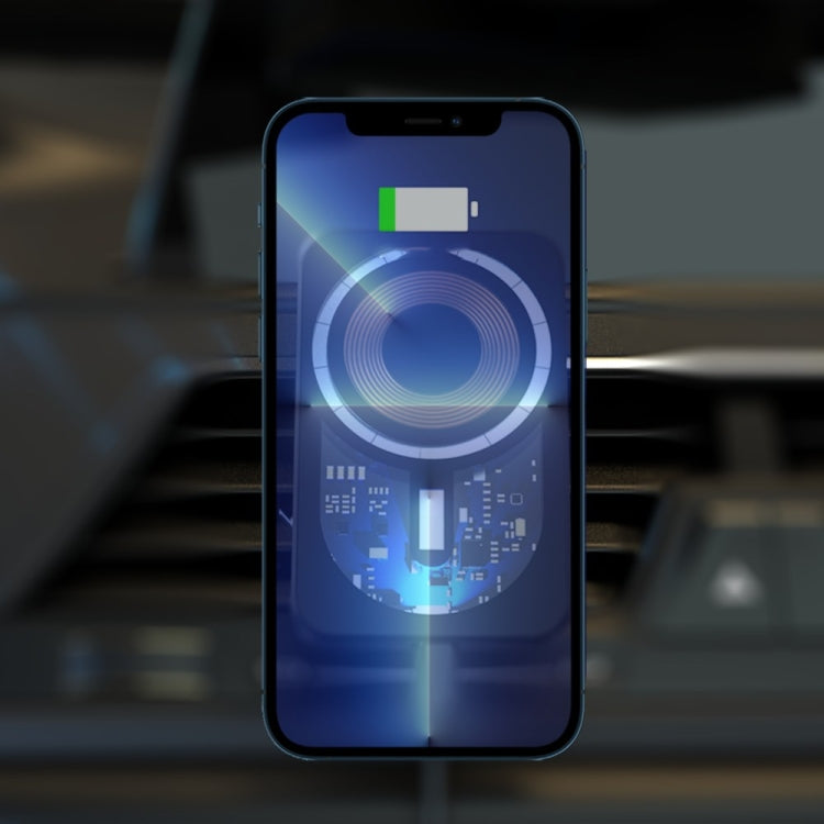 T11 Car Air Vent Mount Magnetic Wireless Charger - Wireless Charger Holders by PMC TechLife | Online Shopping South Africa | PMC TechLife