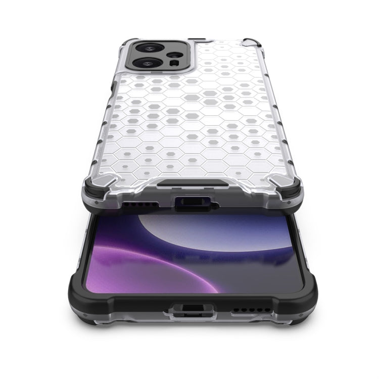 For Xiaomi Redmi Note 12 Pro 4G Shockproof Honeycomb Phone Case(Blue) - free shipping - PMC TechLife - Order now!