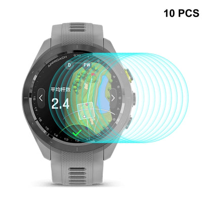 For Garmin Approach S70 10pcs ENKAY 0.2mm 9H Tempered Glass Screen Protector Watch Film - Screen Protector by ENKAY | Online Shopping South Africa | PMC Jewellery