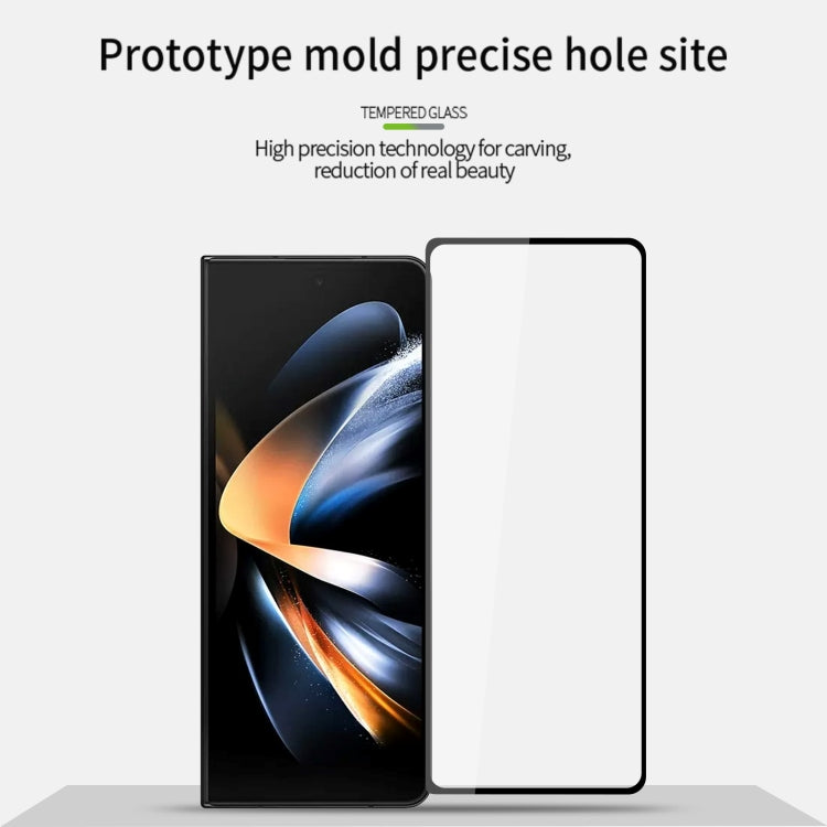 For Samsung Galaxy Z Fold5 PINWUYO 9H 2.5D Full Screen Tempered Glass Film(Black) - Galaxy Tempered Glass by PINWUYO | Online Shopping South Africa | PMC Jewellery | Buy Now Pay Later Mobicred