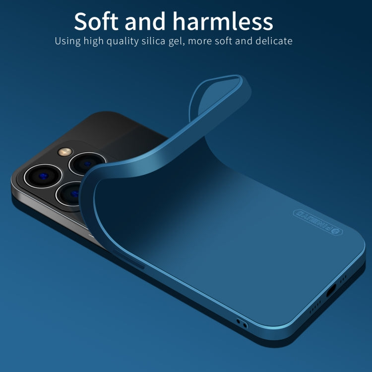 For iPhone 15 Pro PINWUYO Sense Series Liquid Silicone TPU Phone Case(Blue) - free shipping - PMC TechLife - Order now!