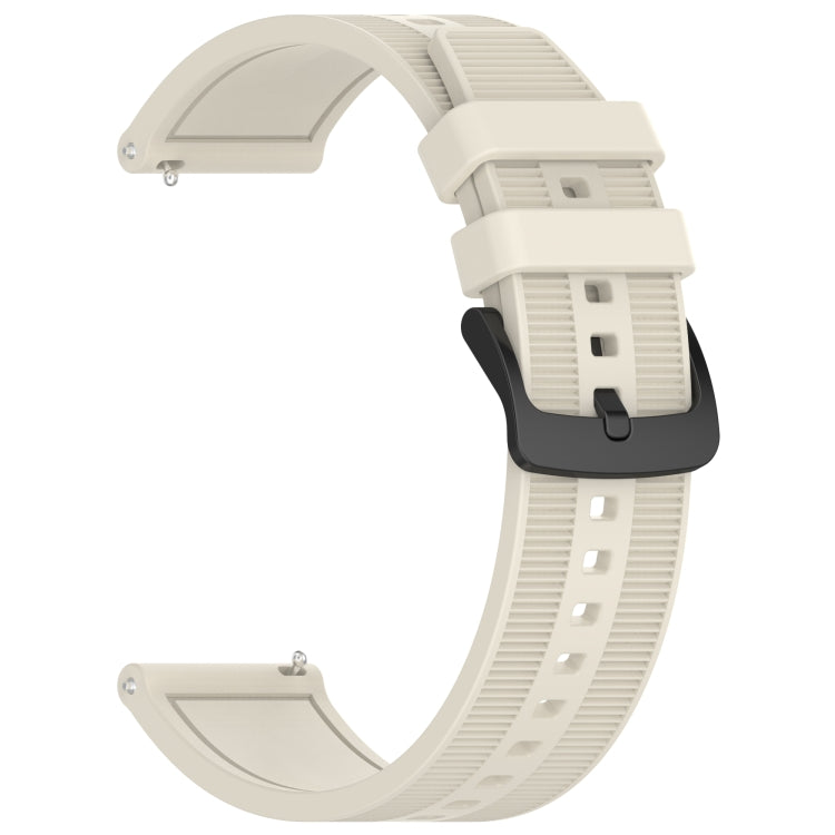 For Honor Watch GS 3i 22mm Textured Silicone Solid Color Watch Band(Starlight) - Watch Bands by PMC TechLife | Online Shopping South Africa | PMC TechLife