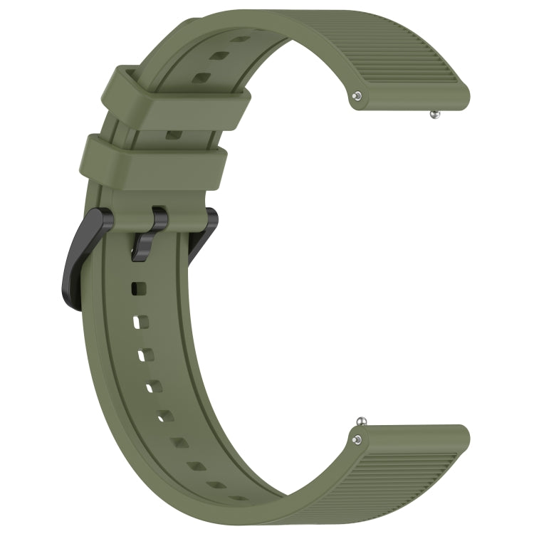 For Samsung Gear S3 Classic 22mm Textured Silicone Solid Color Watch Band(Grey) - Watch Bands by PMC TechLife | Online Shopping South Africa | PMC TechLife | Buy Now Pay Later Mobicred