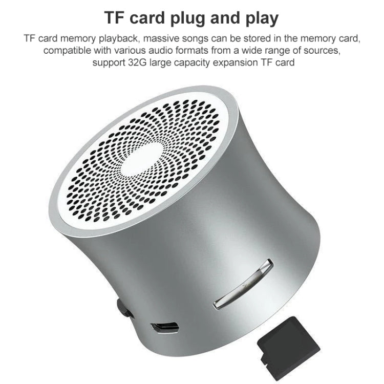 EWA A104 Bluetooth Speaker MP3 Player Portable Speaker Metallic USB Input MP3 Player Stereo Multimedia Speaker(Blue) - free shipping - PMC TechLife - Order now!