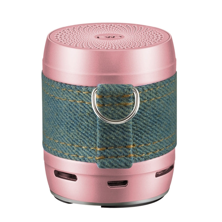 EWA A113 Portable Super Mini Bluetooth Speaker Wireless Bass Subwoofer Boom Box Speakers(Rose Gold) - Mini Speaker by EWA | Online Shopping South Africa | PMC Jewellery