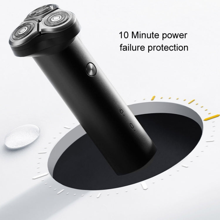 Original Xiaomi Mijia S300 3D Floating Veneer Double Head Cutter Electric Shaver(Black) - Electric Shavers by Xiaomi | Online Shopping South Africa | PMC Jewellery