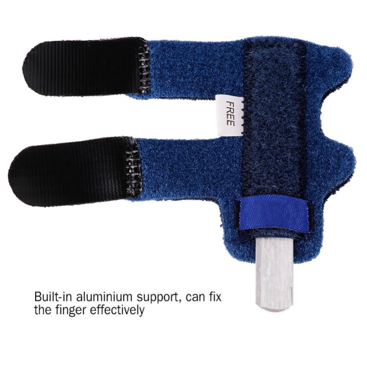 Aluminium Plate Finger Correction Sleeve Fixing Belt Finger Fracture Fixing Splint(Blue) - Corrector by PMC Jewellery | Online Shopping South Africa | PMC Jewellery