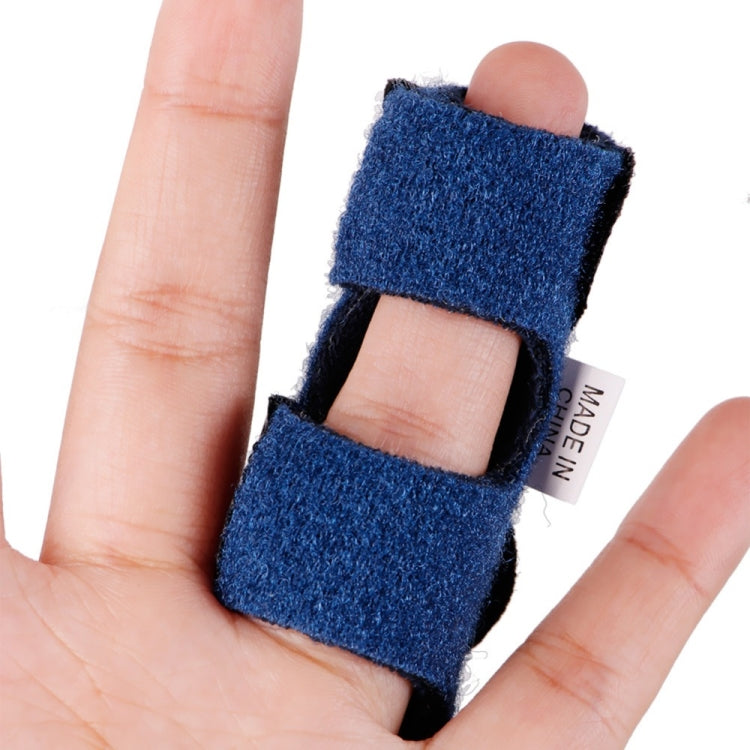 Aluminium Plate Finger Correction Sleeve Fixing Belt Finger Fracture Fixing Splint(Blue) - Corrector by PMC Jewellery | Online Shopping South Africa | PMC Jewellery