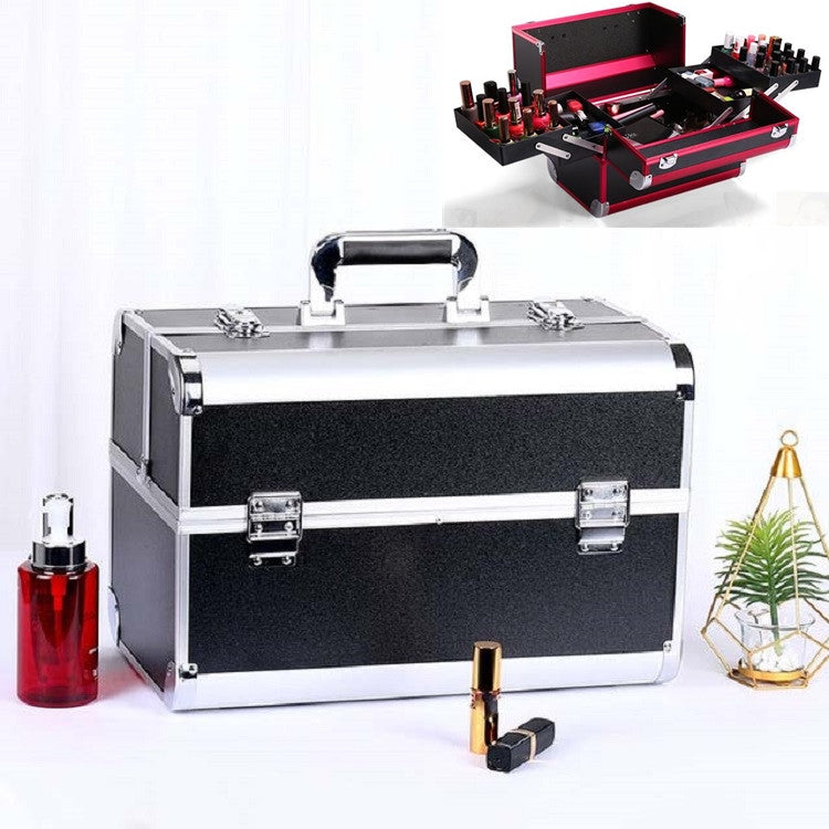 Professional Makeup Box Beauty Salon Manicure Toolbox, Color:Oversized Black - Storage Boxes by PMC Jewellery | Online Shopping South Africa | PMC Jewellery