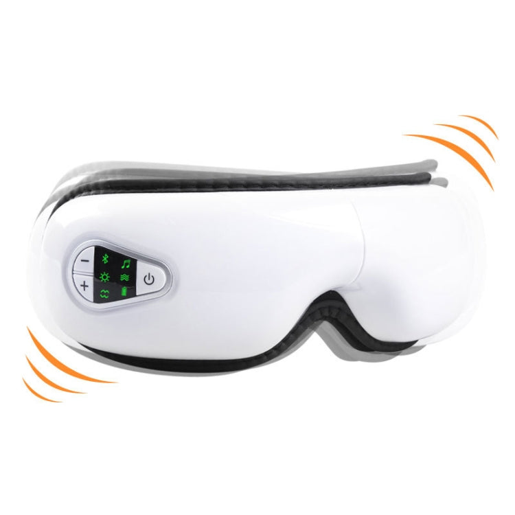 YK109 Eye Massager Charging Air Pressure Hot Compression Bluetooth Student Eye Protector, Style:English Voice(White) - Massage & Relaxation by PMC Jewellery | Online Shopping South Africa | PMC Jewellery