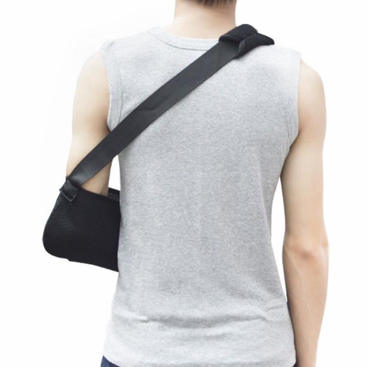 Postoperative Forearm Sling Multifunctional Shoulder and Neck Wrist Strap Arm Fracture Fixation Strap, Size:L(Black) - Corrector by PMC Jewellery | Online Shopping South Africa | PMC Jewellery