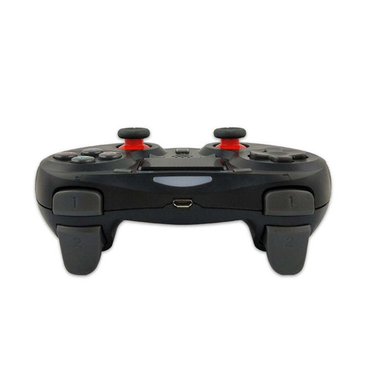 Rubberized Wireless Game Controller Bluetooth Handle for PS4 Host(Orange) - Gamepads by PMC Jewellery | Online Shopping South Africa | PMC Jewellery