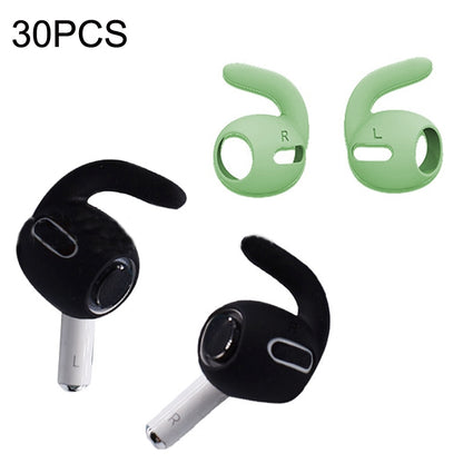 30PCS Ultra-thin Earphone Ear Caps For Apple Airpods Pro(Matcha Green) - Anti-dust & Ear Caps by PMC Jewellery | Online Shopping South Africa | PMC Jewellery