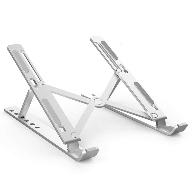 Aluminum Alloy Couch Notebook Mount Sofa Foldable Laptop Stand(Silver) - free shipping - PMC TechLife - Order now!