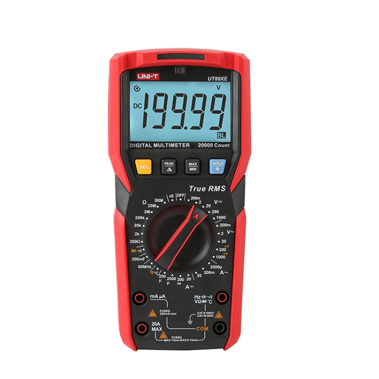 UNI-T UT89XE Digital High-Precision Multimeter Digital Display Multi-Meter - Digital Multimeter by UNI-T | Online Shopping South Africa | PMC Jewellery | Buy Now Pay Later Mobicred