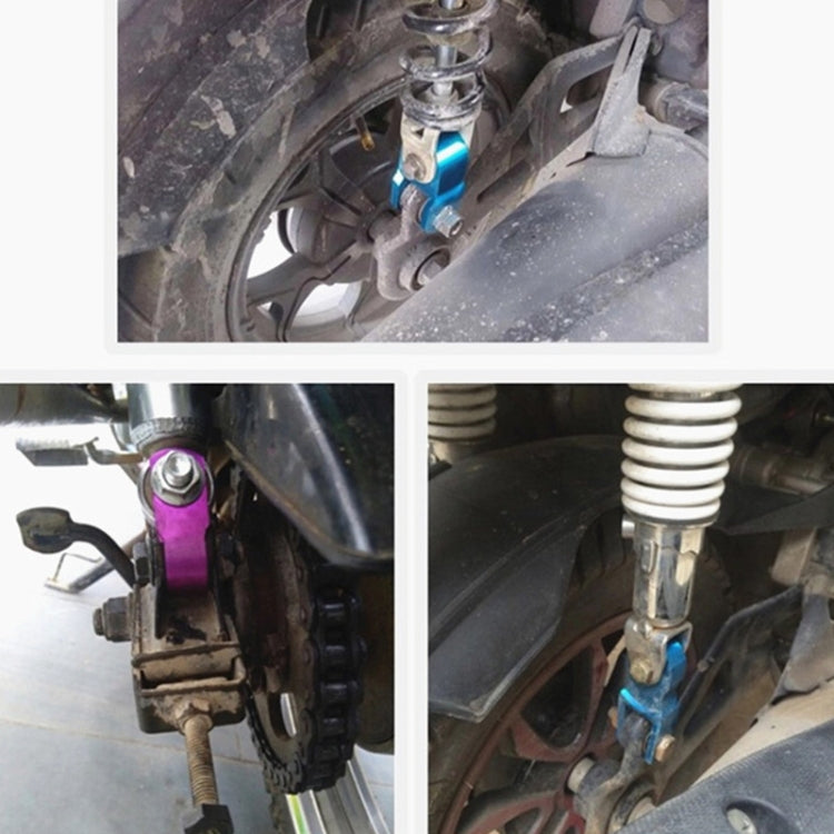 2 Pairs Shock Absorber Extender Height Extension for Motorcycle Scooter, Size: Small(Black) - Replacement Parts by PMC TechLife | Online Shopping South Africa | PMC TechLife