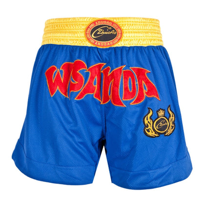 ZhuoAo Muay Thai/Boxing/Sanshou/Fighting Shorts for Men and Women, Size:XS(Quick Dry Sanda Blue) - Sportswear by ZhuoAo | Online Shopping South Africa | PMC Jewellery | Buy Now Pay Later Mobicred