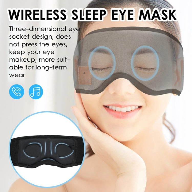 VG014 Detachable Bluetooth Smart Eye Mask Travel Nap Music Sleep Mask(Gray) - Eye Masks by PMC Jewellery | Online Shopping South Africa | PMC Jewellery