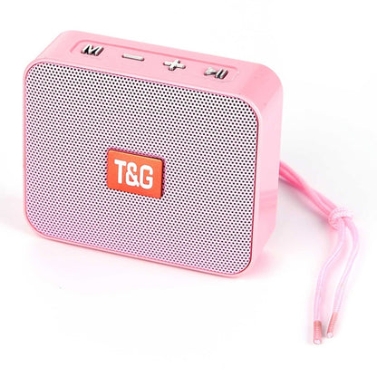 T&G TG166 Color Portable Wireless Bluetooth Small Speaker(Pink) - Mini Speaker by T&G | Online Shopping South Africa | PMC Jewellery | Buy Now Pay Later Mobicred