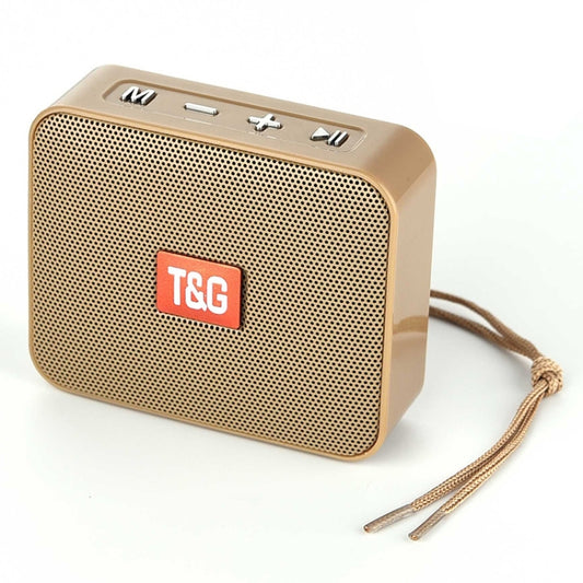 T&G TG166 Color Portable Wireless Bluetooth Small Speaker(Brown) - Mini Speaker by T&G | Online Shopping South Africa | PMC Jewellery