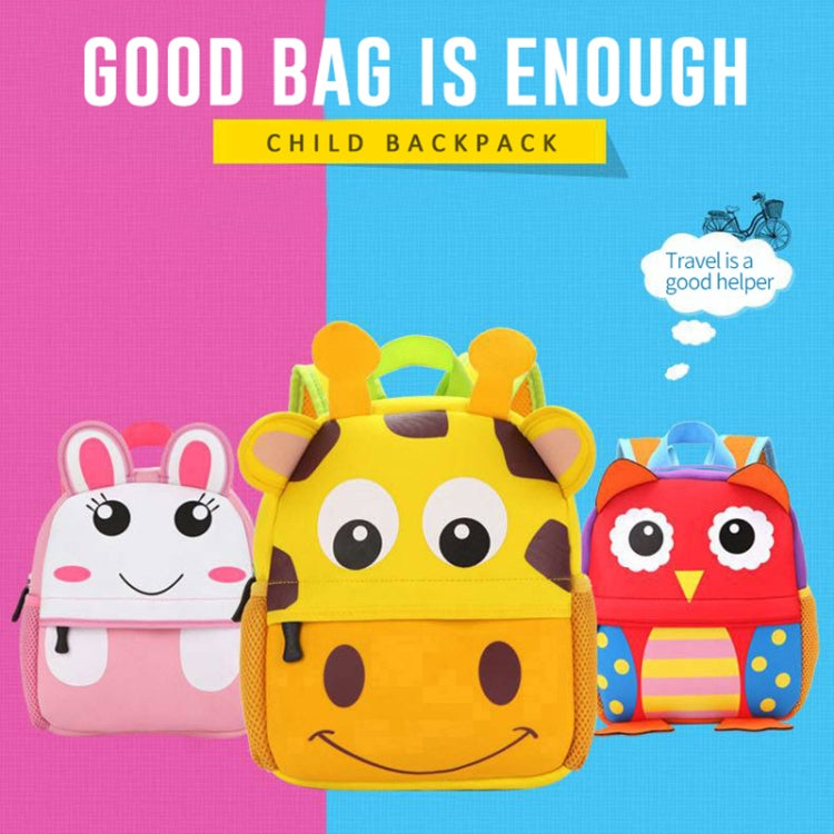 Cute Kid Toddler School Bags Kindergarten Children bag 3D Cartoon Animal Bag(Goat) - Kids Bags by PMC Jewellery | Online Shopping South Africa | PMC Jewellery