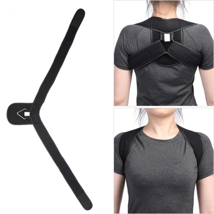 Adjustable Upper Back Shoulder Support Posture Corrector Adult Corset Spine Brace Back Belt, Size:M(Skin Color) - Corrector by PMC Jewellery | Online Shopping South Africa | PMC Jewellery