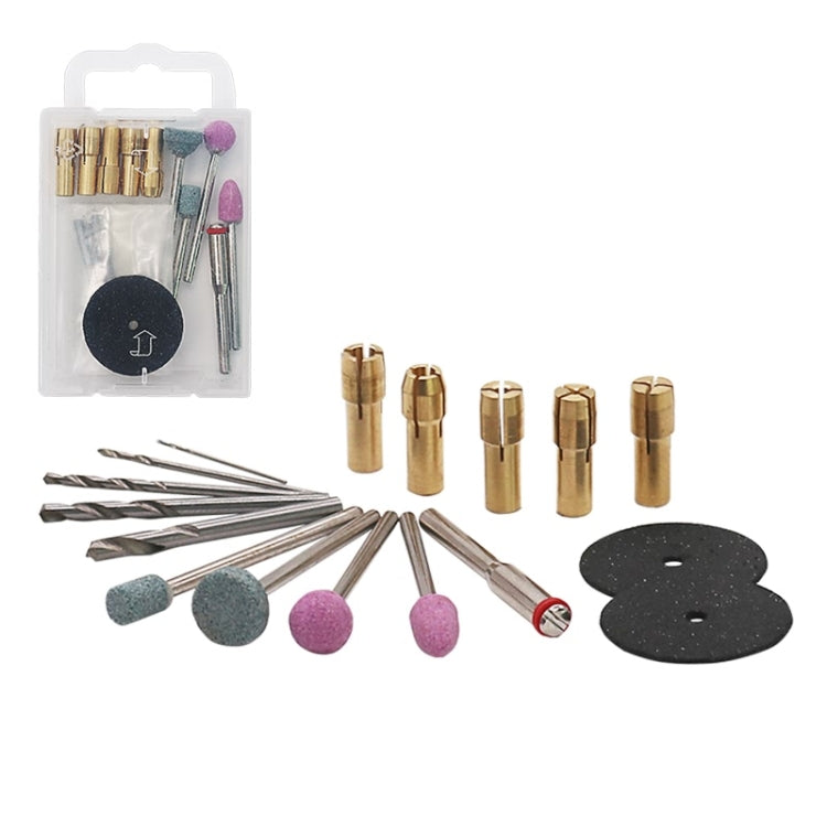 Electric Mini Drill Set Tool for Milling Polishing Drilling Cutting Engraving EU Plug - Abrasive Tools & Accessories by PMC Jewellery | Online Shopping South Africa | PMC Jewellery