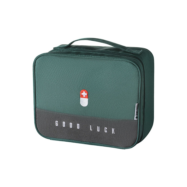 Thickened Large-Capacity Multifunctional Medicine Box Family Portable Storage Bag(Green) - Pill Boxes by PMC Jewellery | Online Shopping South Africa | PMC Jewellery