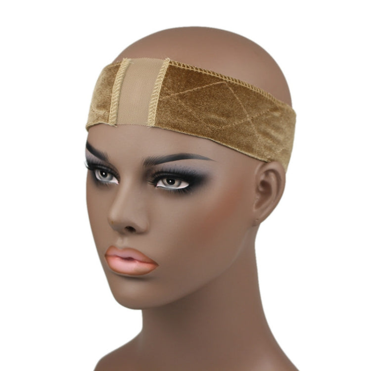 Lace Wig Headband(Light Coffee) - Hairnets by PMC Jewellery | Online Shopping South Africa | PMC Jewellery