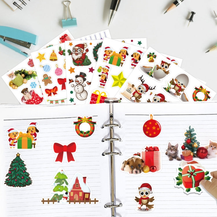 1 Set Christmas Cartoon Illustration Kids Toy Stickers, Size: 148x210mm(P-2) - Stickers by PMC Jewellery | Online Shopping South Africa | PMC Jewellery