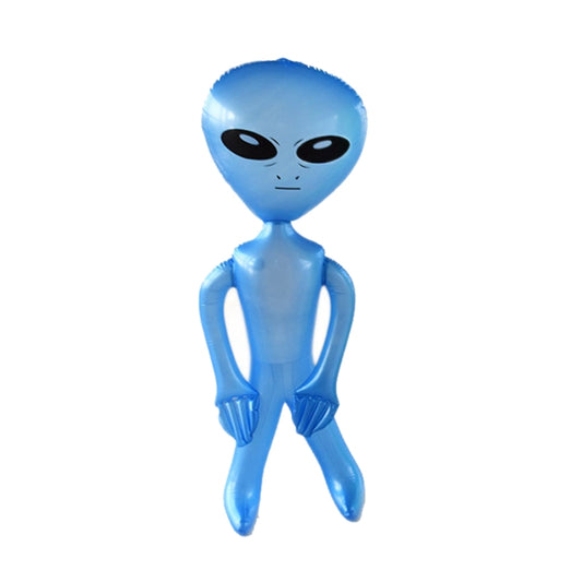 Balloon Model Photography Props Inflatable Alien KTV Bar Doll Balloon Halloween Party Doll Balloon, Colour: Blue(90cm) - Balloons by PMC Jewellery | Online Shopping South Africa | PMC Jewellery