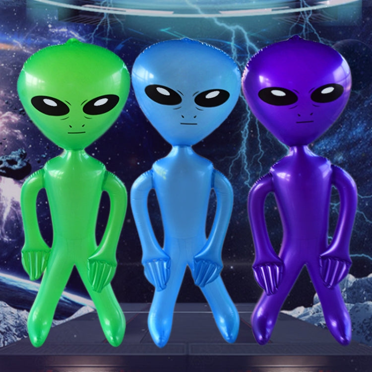 Balloon Model Photography Props Inflatable Alien KTV Bar Doll Balloon Halloween Party Doll Balloon, Colour: Blue(90cm) - Balloons by PMC Jewellery | Online Shopping South Africa | PMC Jewellery