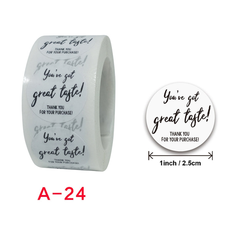 Wedding Party Stickers Label, Size: 2.5 cm/1 inch(A-24) - Sticker & Tags by PMC TechLife | Online Shopping South Africa | PMC TechLife