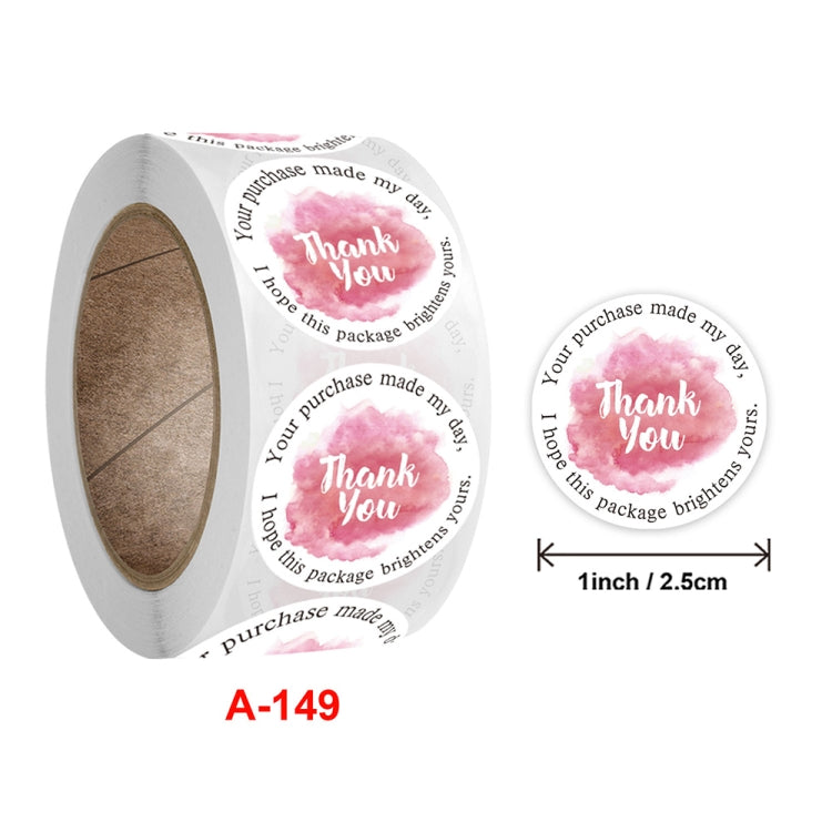 Handicraft Decoration Envelope Seal Sticker Thank You Label, Size: 2.5 cm / 1 inch(A-149) - Sticker & Tags by PMC Jewellery | Online Shopping South Africa | PMC Jewellery