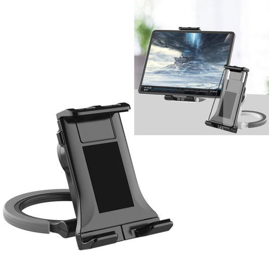 Two-in-one Multifunctional Wall-mounted Desktop Phone Computer Bracket(Black Chuck) - Desktop Holder by PMC Jewellery | Online Shopping South Africa | PMC Jewellery