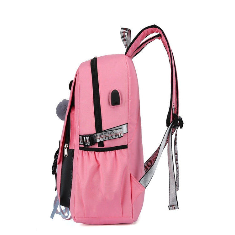 Sports and Leisure USB Charging Anti-Theft Backpack(green) - Double-shoulder Bags by PMC TechLife | Online Shopping South Africa | PMC TechLife