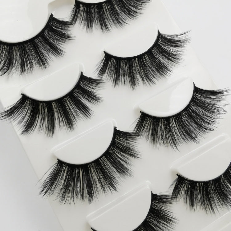 2 PCS 4 Pairs In One Box Handmade Mink False Eyelashes Slender And Long Three-Dimensional Multilayer Eyelashes(G106) - Eyes by PMC Jewellery | Online Shopping South Africa | PMC Jewellery