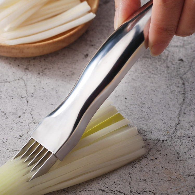 Stainless Steel Scallion Knife Kitchen Gadgets - Cutter & Peeler by PMC TechLife | Online Shopping South Africa | PMC TechLife
