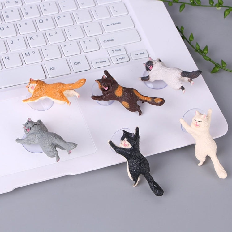 60 PCS Sucker Design Cute Cat Smartphone Holder(Black) - Desktop Holder by PMC Jewellery | Online Shopping South Africa | PMC Jewellery