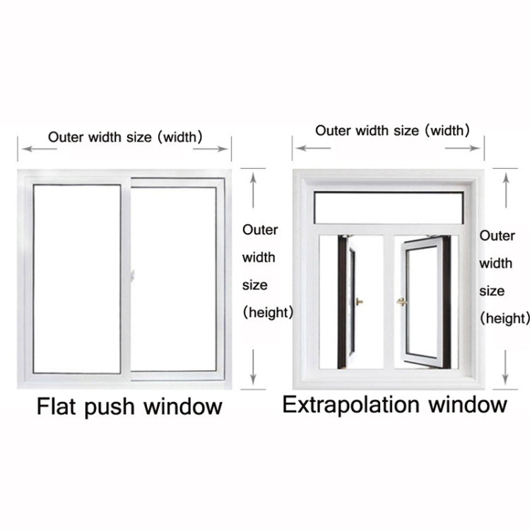 Window Windproof Warm Film Indoor Air Leakage Soundproof Double-Layer Insulation, Specification: 1.0x1.0M - Door & Window Films by PMC Jewellery | Online Shopping South Africa | PMC Jewellery